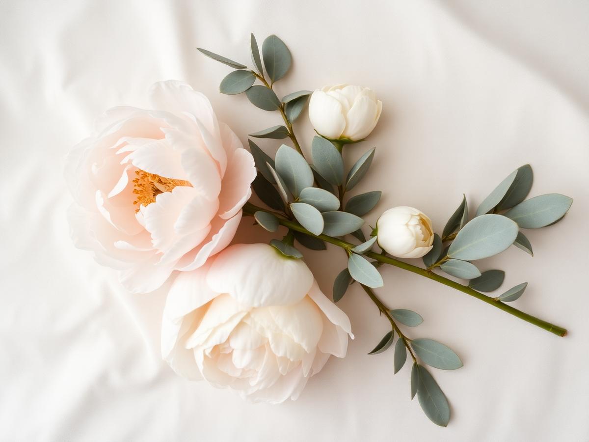 Flores frescas de Las Camelias